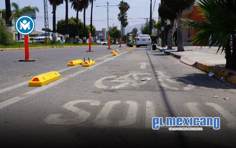 Anuncia Gobierno de Ensenada eliminación de ciclovía en Ramírez Méndez