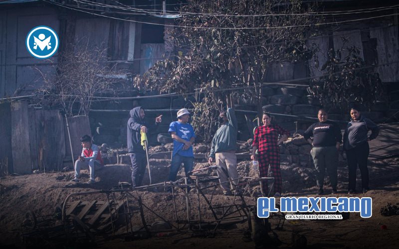 Incendio en casa-habitación afecta tres viviendas en la colonia Mariano Matamoros