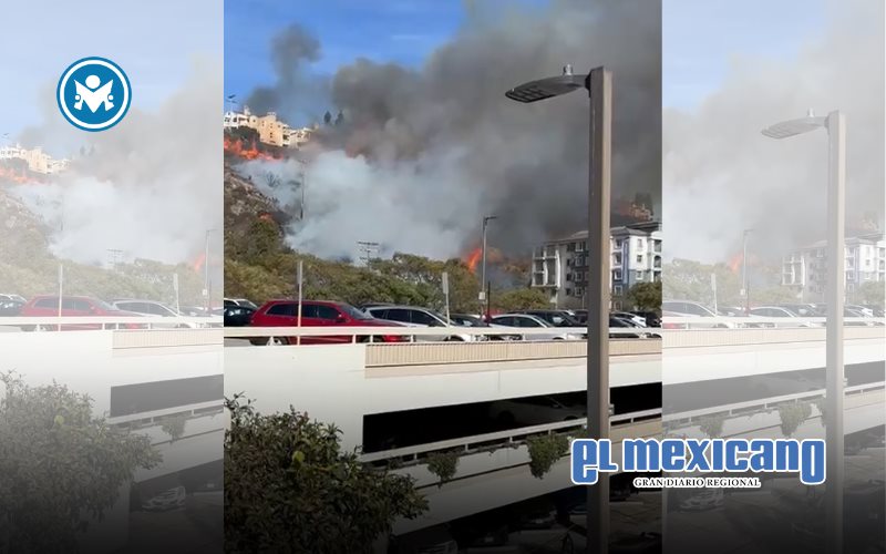 Incendio en Mission Valley movilizó a casi 100 bomberos