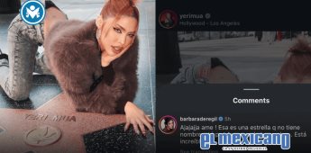 Yeri Mua presume su estrella en el Paseo de la Fama en Hollywood y Bárbara de Regil la evidencia